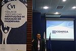 Acadêmico de Engenharia Civil da FAPAR participa do VI Fórum de Gestores das Instituições de Educação em Engenharia‏