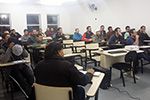 Acadêmicos do curso de Engenharia Civil, da FAPAR, participam da palestra Leis de Licitação e Contrato