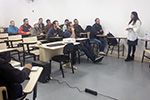 Acadêmicos do curso de Engenharia Civil, da FAPAR, participam da palestra Leis de Licitação e Contrato