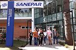 Visita ao laboratório da SANEPAR
