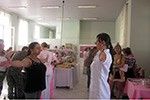 Acadêmicos de Fisioterapia da Fapar em ação no Outubro Rosa