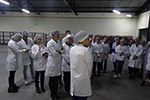 Visita técnica na empresa de refeições coletivas Denjud